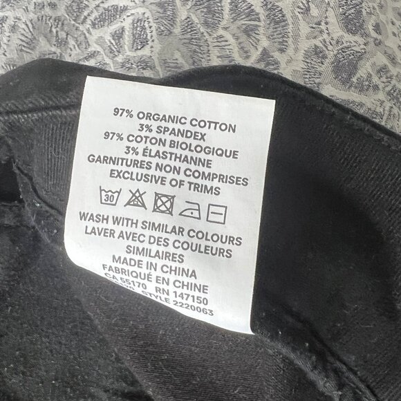 Frank and Oak Josephine High-Waisted Shorts in Black - Picture 7 of 10